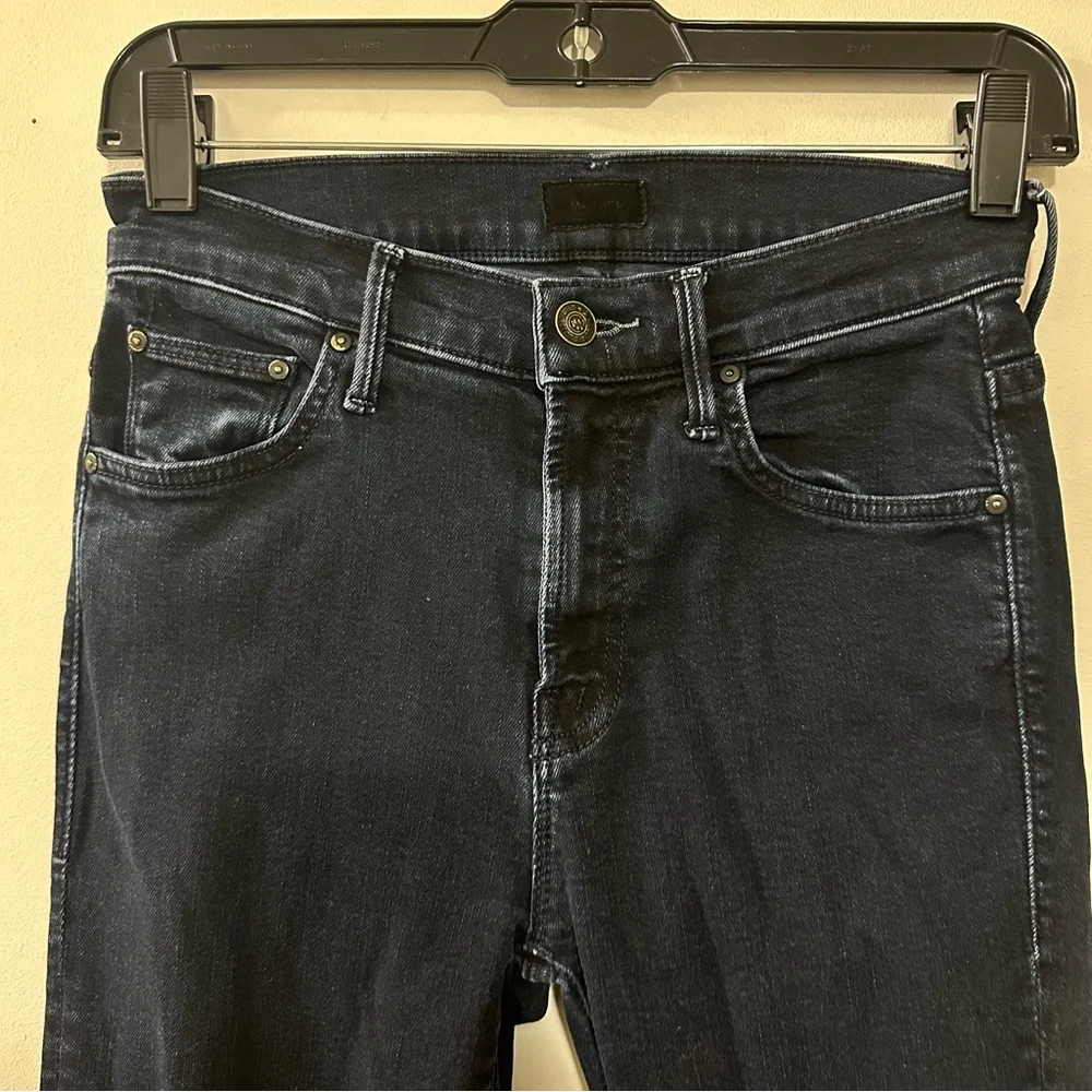 Mother Jeans The Insider Ankle Size 25 Dark‎ Blue Wash